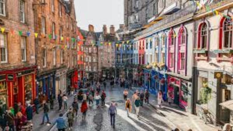 British Airways Edinburgh Office in Scotland