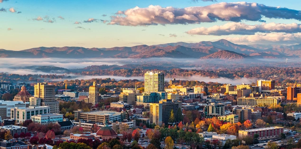 United Airlines Asheville Airport Office in North Carolina